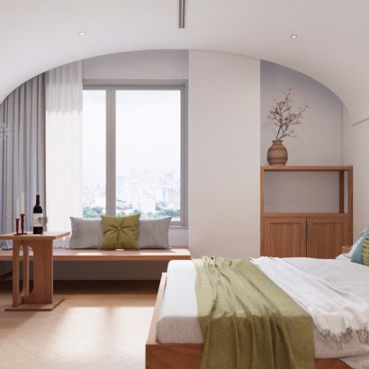 Bản vẽ phòng ngủ 20m2 tối ưu không gian thực tế và tiện nghi