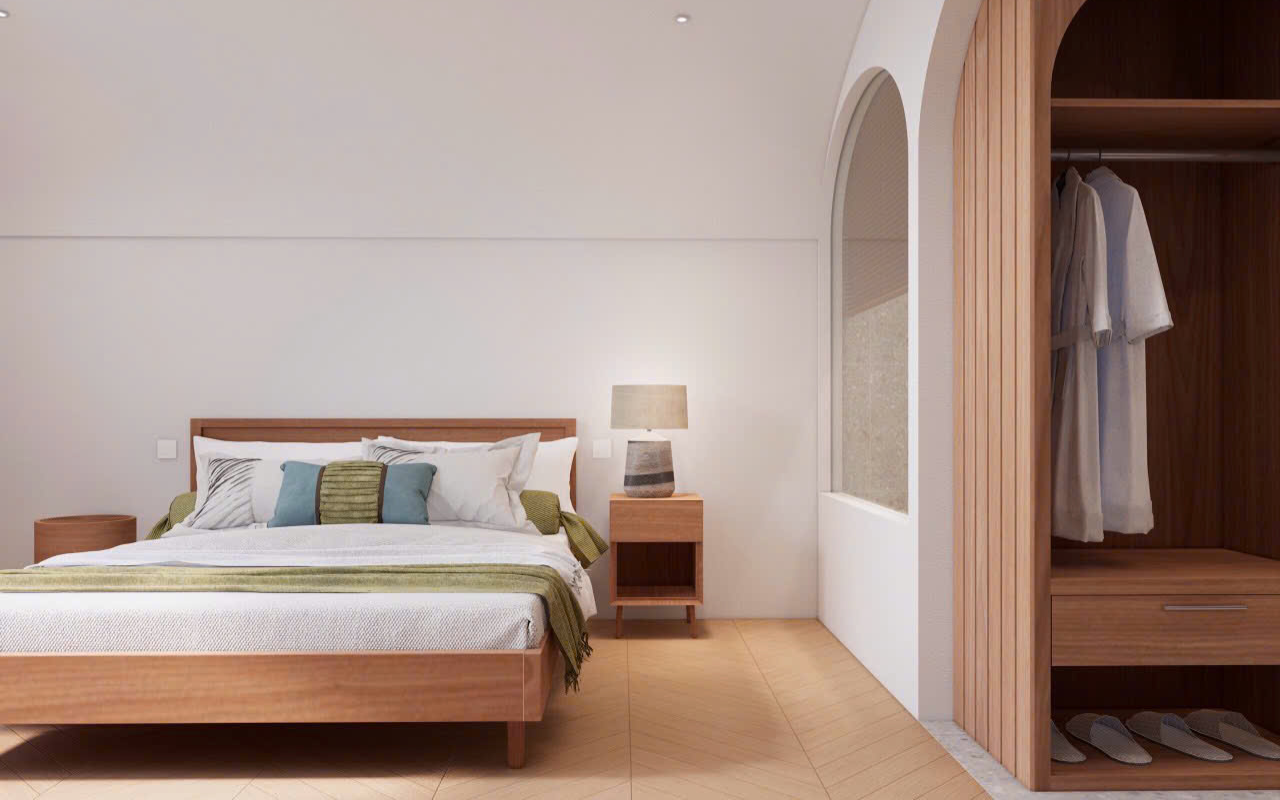 Cách chọn chất liệu và màu sắc nội thất phòng ngủ giúp ngủ ngon hơn