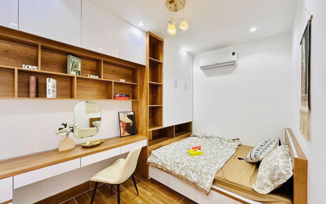 Gợi ý bố trí nội thất phòng ngủ tiết kiệm diện tích