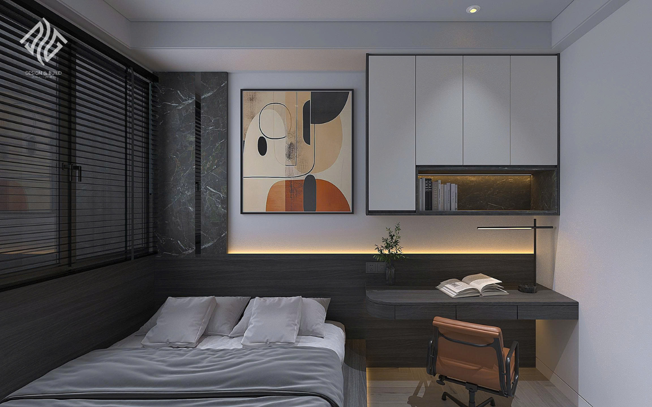 Cách thiết kế phòng ngủ nhỏ trông rộng hơn gấp đôi