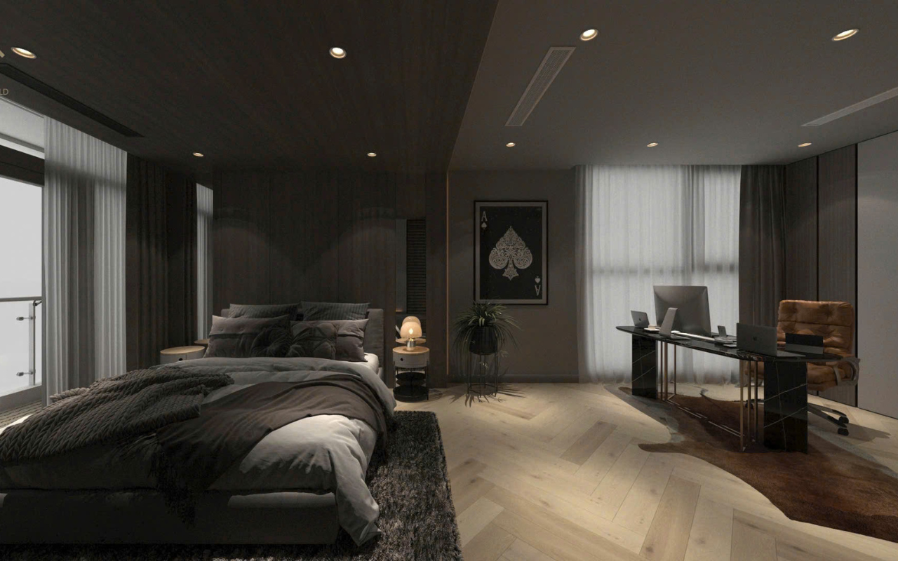 Mẫu thiết kế phòng ngủ hiện đại được yêu thích nhất 2025