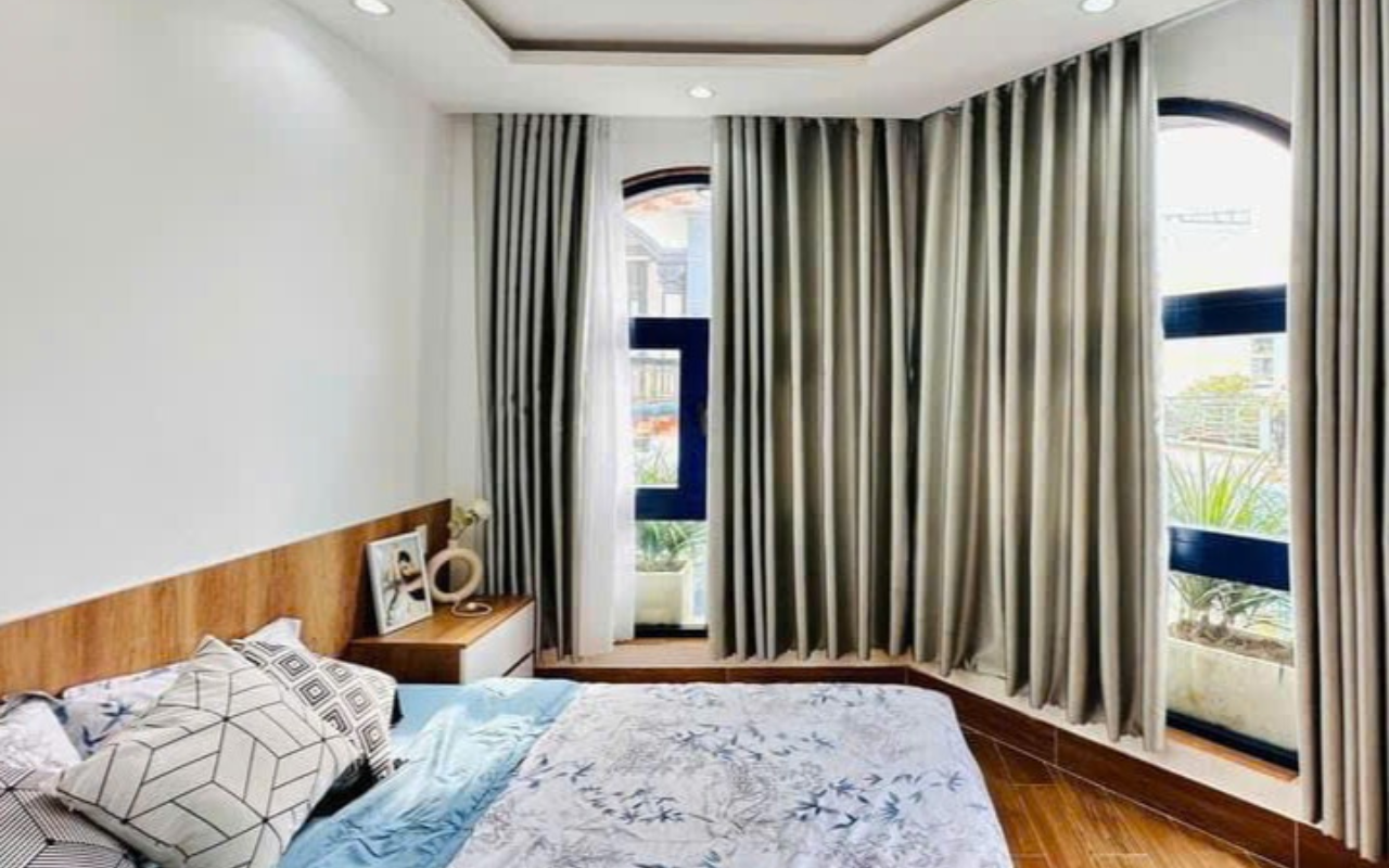 Phòng ngủ đẹp tinh tế trong dự án hoàn thiện tại Bình Dương