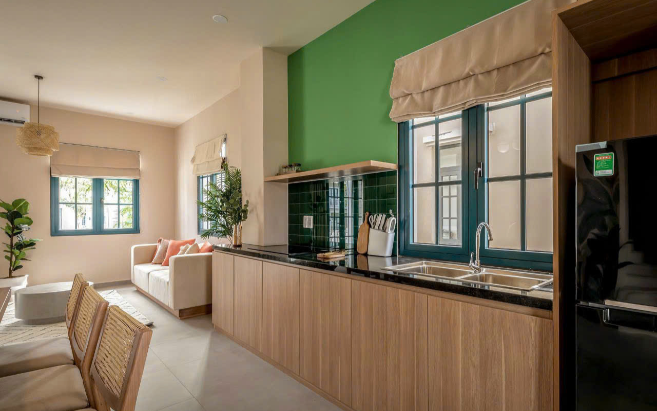 Thi công nội thất trọn gói căn hộ cao cấp The Sun Avenue