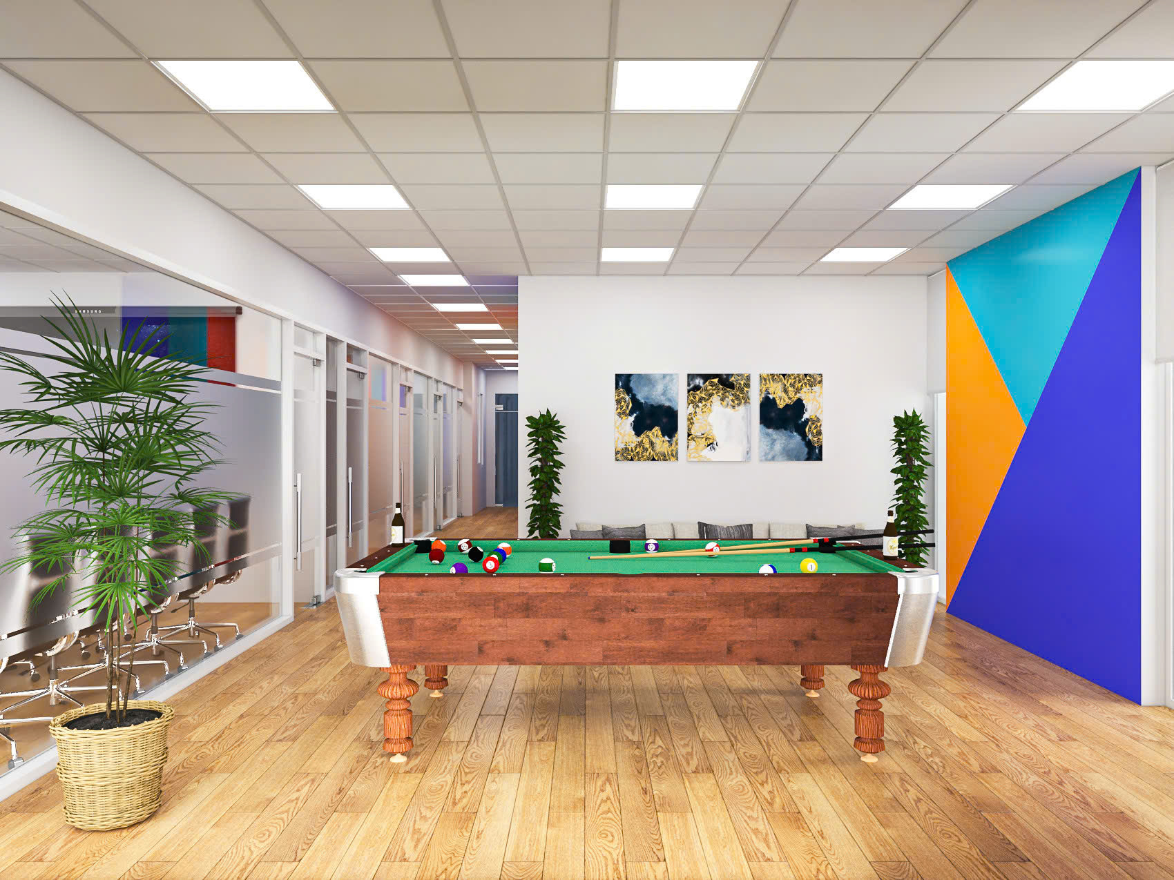 Dự án thiết kế văn phòng hiện đại cho doanh nghiệp tại TP HCM