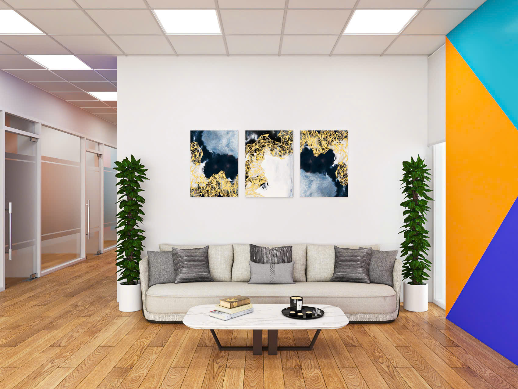 Dự án thiết kế văn phòng hiện đại cho doanh nghiệp tại TP HCM