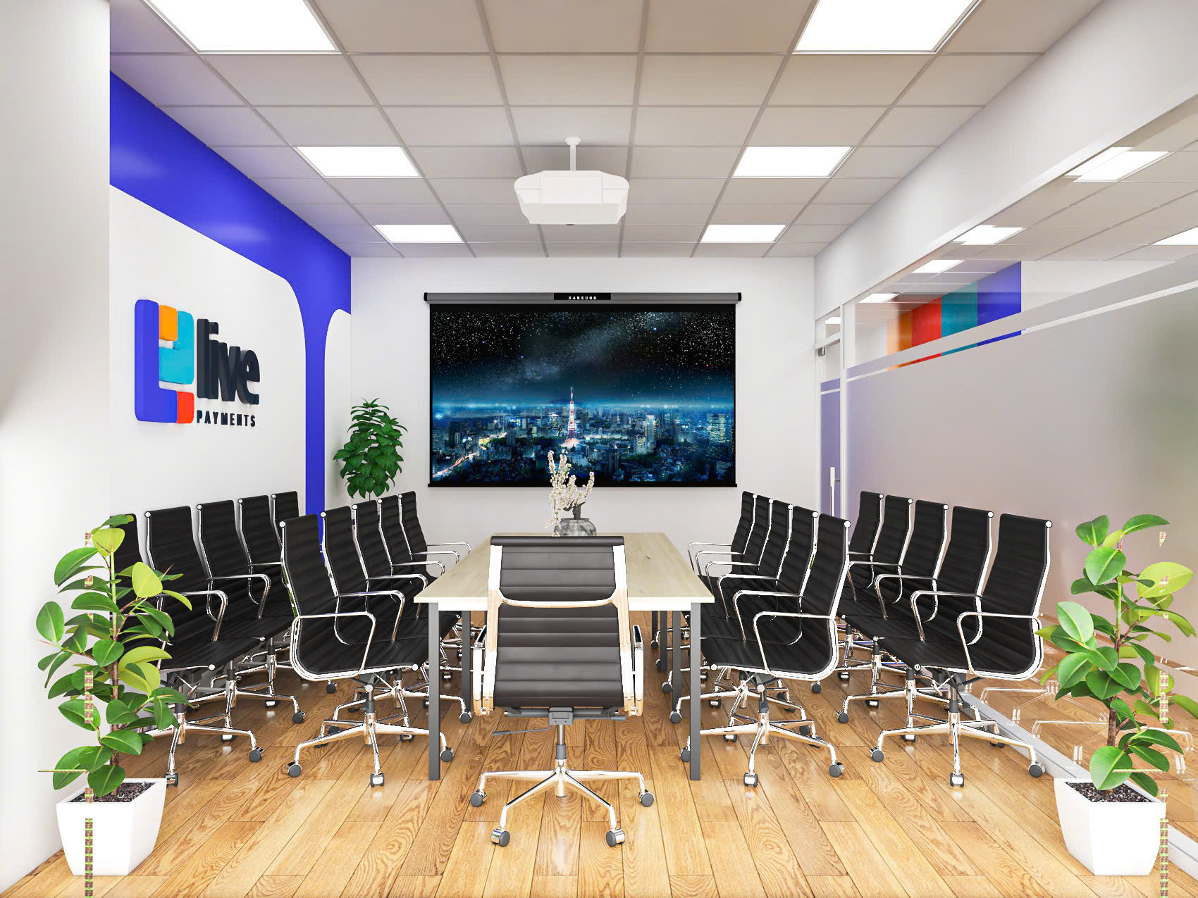 Dự án thiết kế văn phòng hiện đại cho doanh nghiệp tại TP HCM