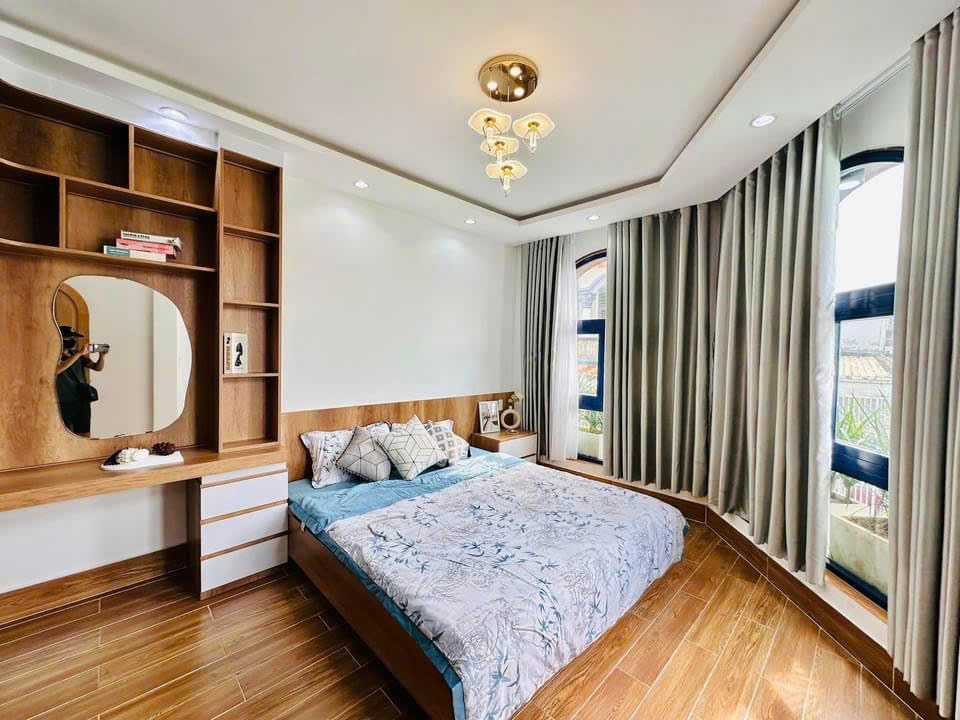 Phòng ngủ đẹp tinh tế trong dự án hoàn thiện tại Bình Dương