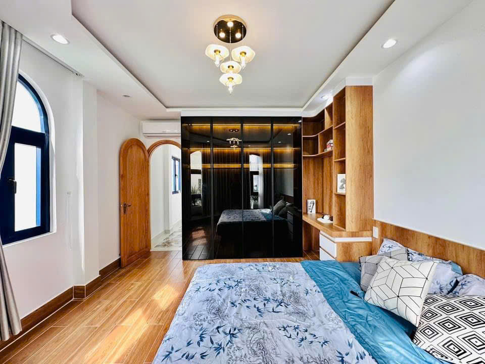 Phòng ngủ đẹp tinh tế trong dự án hoàn thiện tại Bình Dương