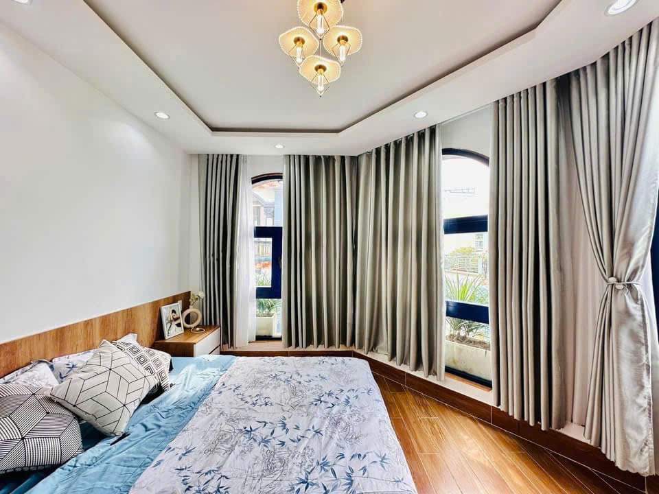 Phòng ngủ đẹp tinh tế trong dự án hoàn thiện tại Bình Dương