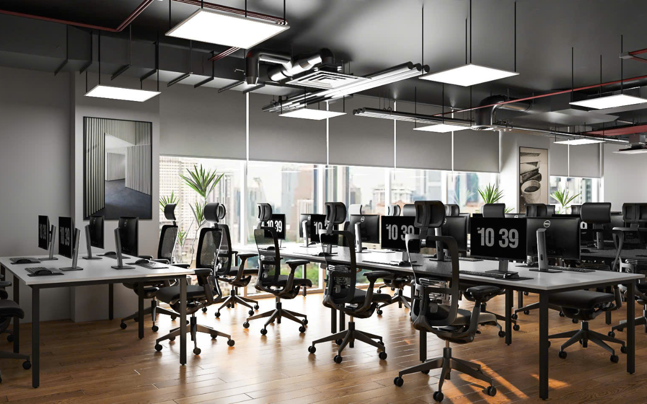 Nội thất văn phòng trọn gói chuyên nghiệp cho công ty Startup tại TP. HCM