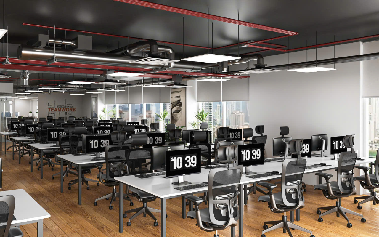 Nội thất văn phòng trọn gói chuyên nghiệp cho công ty Startup tại TP. HCM