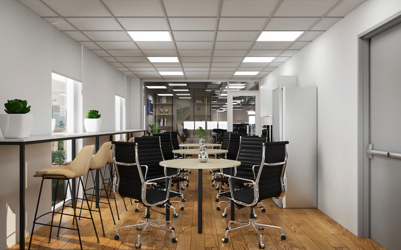Nội thất văn phòng trọn gói chuyên nghiệp cho công ty Startup tại TP. HCM