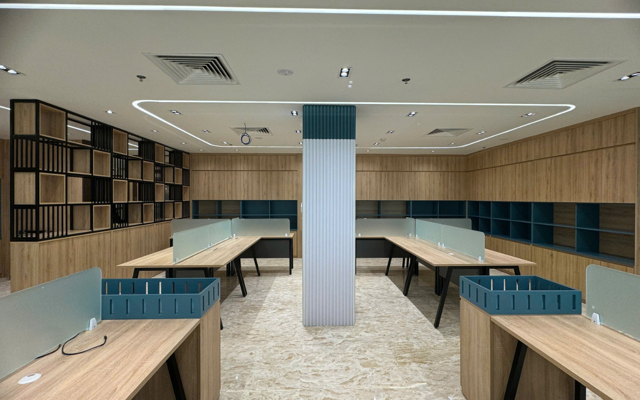 Thi công nội thất văn phòng hiện đại tại Quận 7