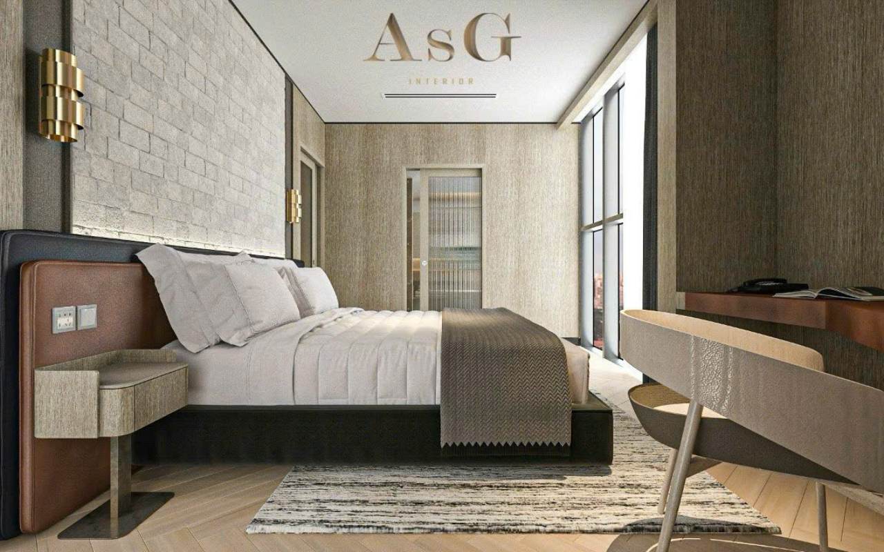 Thiết kế nội thất phòng ngủ hiện đại tại Vinhomes Grand Park